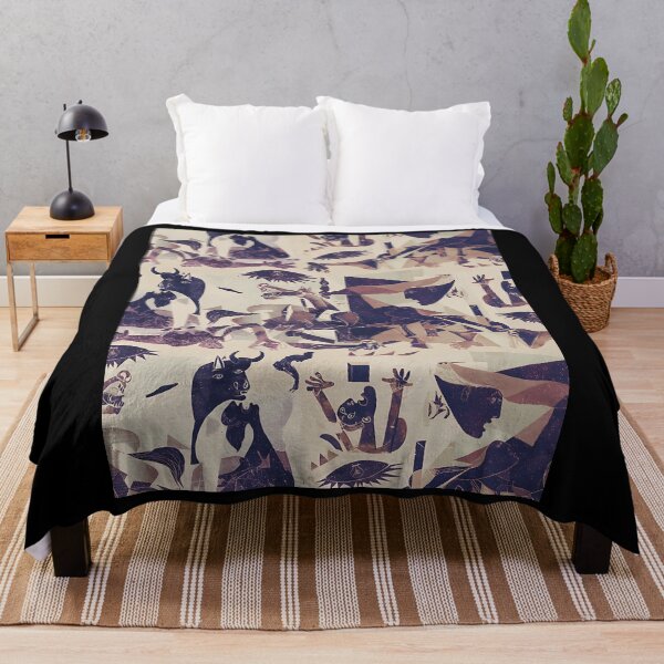 Item preview, Guernica Beige Brown designed and sold by MrsHallatHome.