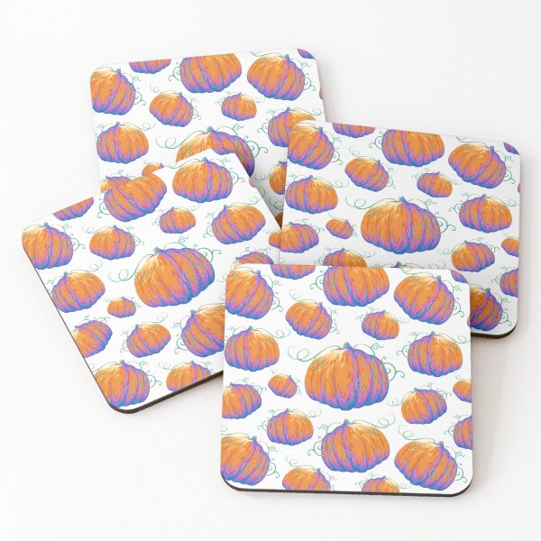 Item preview, Painted Pumpkin with Twisting Vines Pattern designed and sold by ShayMaven.