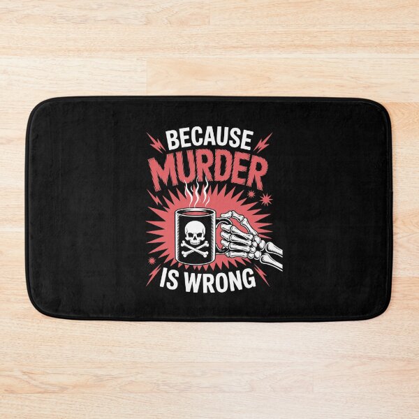 Item preview, Because Murder Is Wrong   designed and sold by jkrphoto.