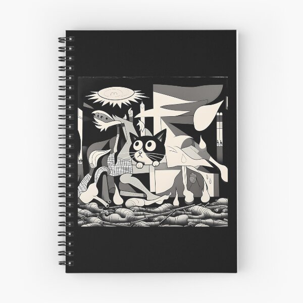 Item preview, Guernica Kitty designed and sold by MrsHallatHome.