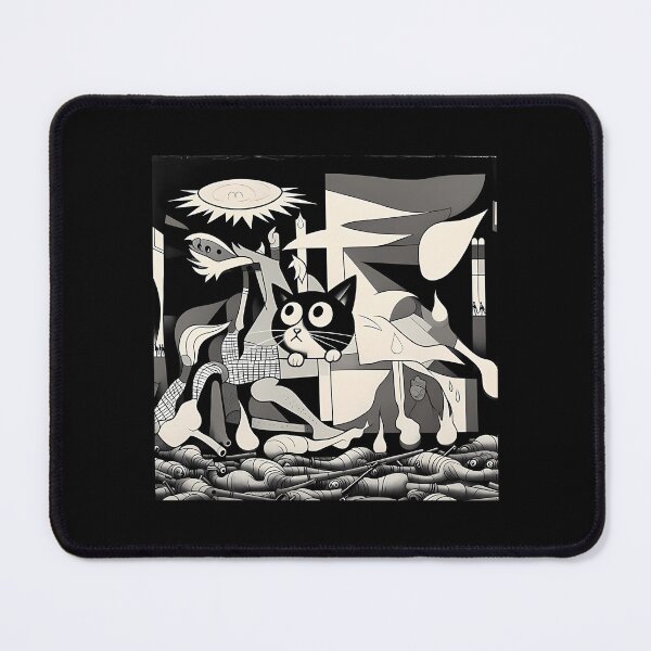 Item preview, Guernica Kitty designed and sold by MrsHallatHome.
