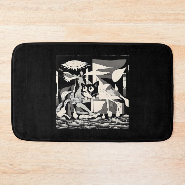 Item preview, Guernica Kitty designed and sold by MrsHallatHome.