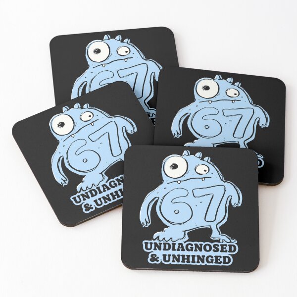 Item preview, 67 Meme Funny Undiagnosed Humor designed and sold by InkyGenies.