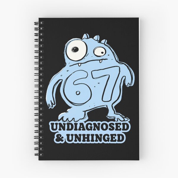 Item preview, 67 Meme Funny Undiagnosed Humor designed and sold by InkyGenies.