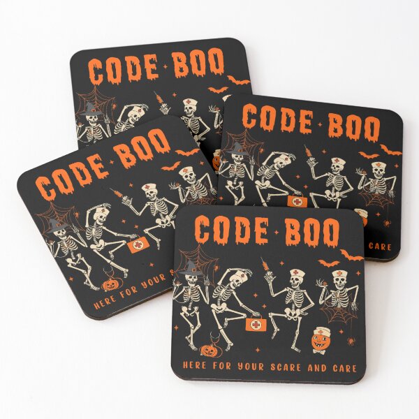 Item preview, Code Boo Here For Your Scare And Care Nurse designed and sold by LASTIQUE-dd.