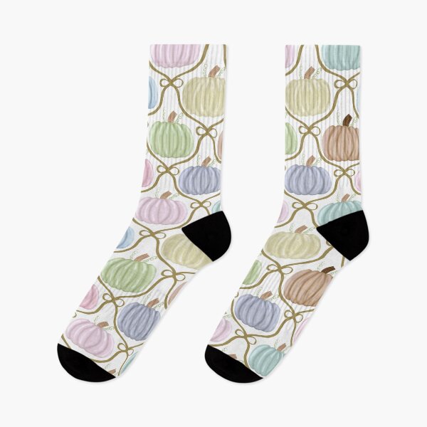 Item preview, Pastel Halloween Collection with Gold  Ribbon and Pumpkins designed and sold by Purposely Designed.