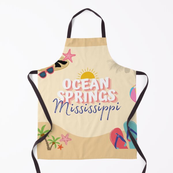 Item preview, Ocean Springs Mississippi Beach Vacation Design designed and sold by DonnaRaine.