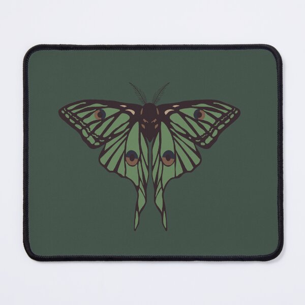 Item preview, green moth designed and sold by moneymeplease.