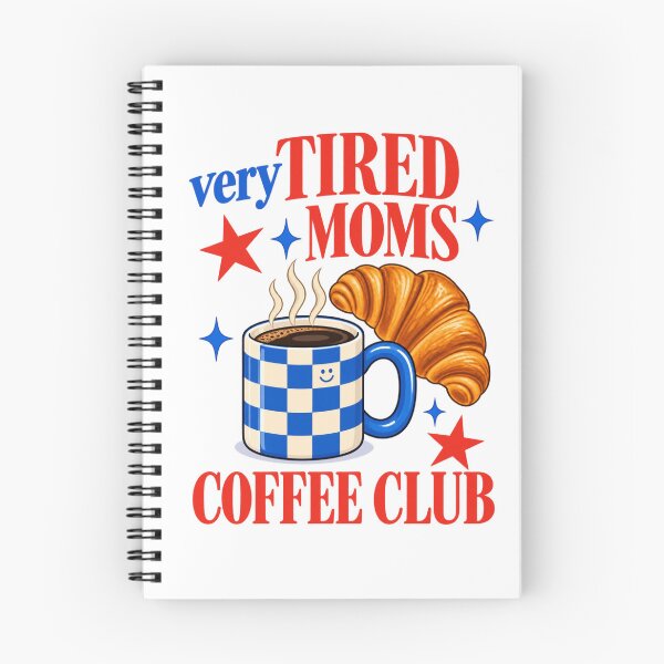 Item preview, Tired Moms Coffee Club Mom Life Caffeinated Mama designed and sold by LASTIQUE-dd.