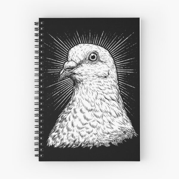 Item preview, Radiant Pigeon Portrait designed and sold by folskullyz.
