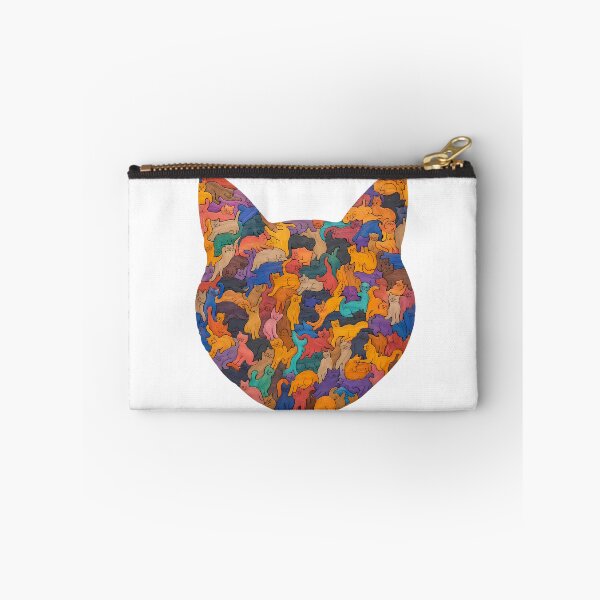 Item preview, Interlocking Wooden Cat Jigsaw Puzzle Art designed and sold by VisualVerseLab.