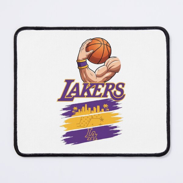 Item preview, Los Angeles Basketball Muscle Flex Graphic Art designed and sold by BlasiseDS.