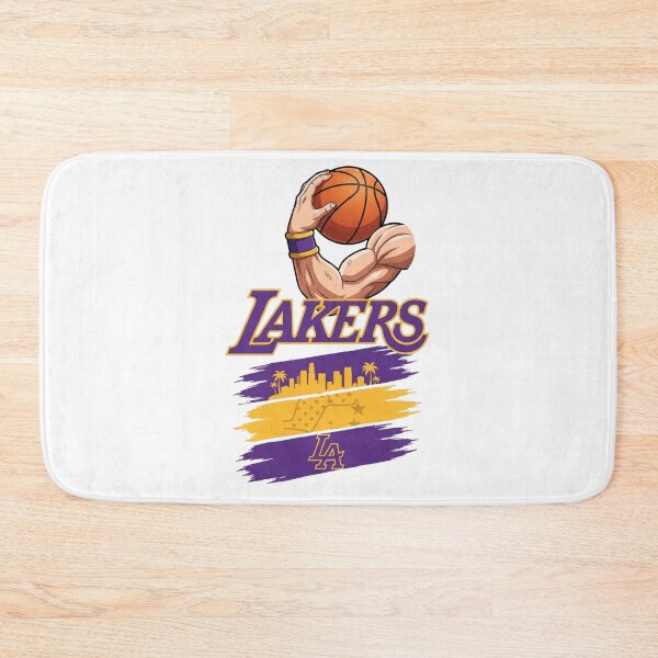 Item preview, Los Angeles Basketball Muscle Flex Graphic Art designed and sold by BlasiseDS.