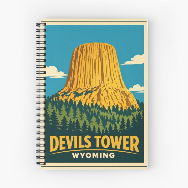 Item preview, Devils Tower Wyoming National Monument Poster designed and sold by Eclipse 3699.