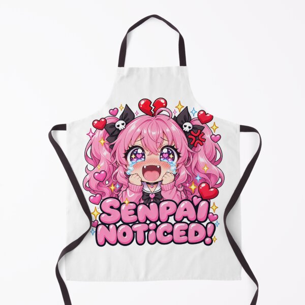 Item preview, Senpai Noticed Crying Chibi Anime Girl designed and sold by Dresut.