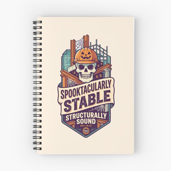 Item preview, Spooktacularly stable structurally sound - Halloween for engineer designed and sold by ParadoxParadox.
