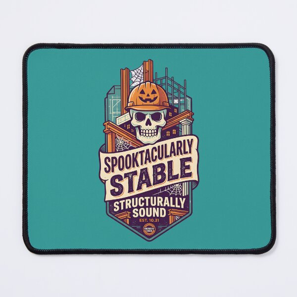 Item preview, Spooktacularly stable structurally sound - Halloween for engineer designed and sold by ParadoxParadox.