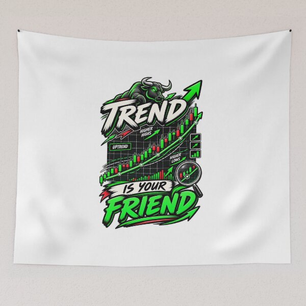 Item preview, Trend Is Your Friend Technical Trading designed and sold by NovaMoodCo.