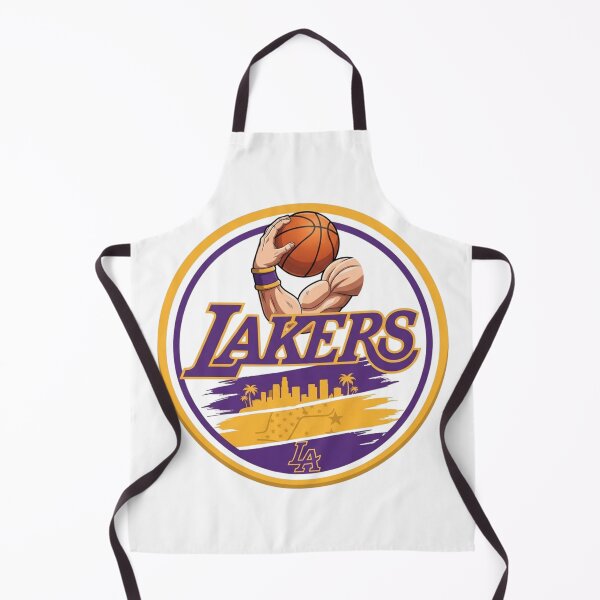 Item preview, Arte del escudo muscular del baloncesto de Los Angeles Lakers designed and sold by BlasiseDS.