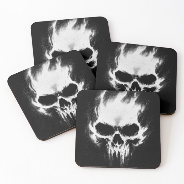 Item preview, Ghost Flame Skull designed and sold by folskullyz.