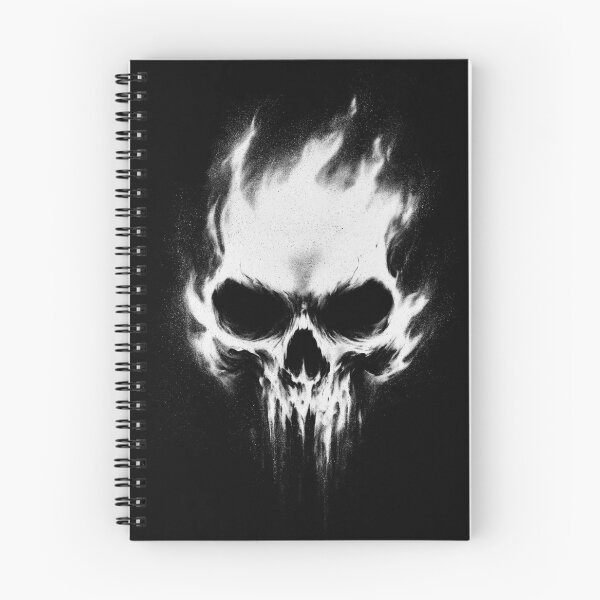 Item preview, Ghost Flame Skull designed and sold by folskullyz.