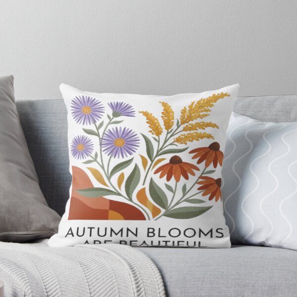 Aperçu de l'œuvre Autumn Blooms Are Beautiful – Fall Flowers Art créée et vendue par Cristhian Almanza.