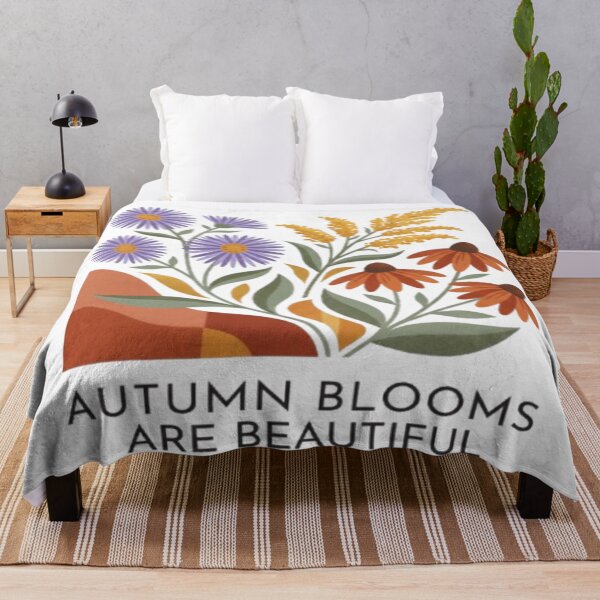 Item preview, Autumn Blooms Are Beautiful – Fall Flowers Art designed and sold by Cristhian Almanza.