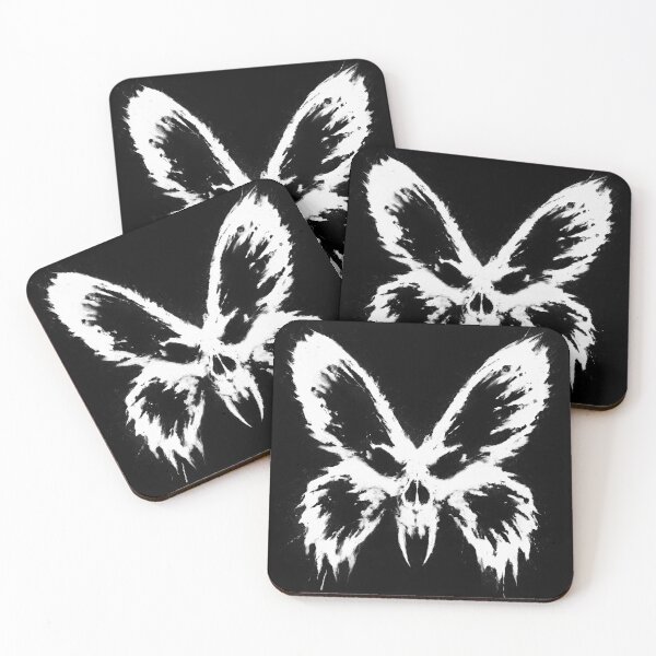 Item preview, Skull Butterfly Silhouette designed and sold by folskullyz.