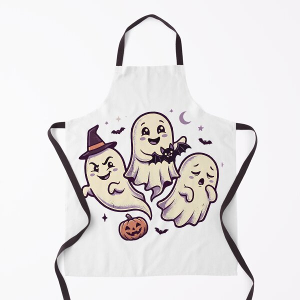 Item preview, Cute Ghost Trio Spooky Halloween Night designed and sold by abdelski.