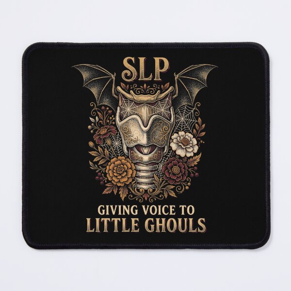 Item preview, SLP Giving Voice To Little Ghouls Anatomical Larynx Halloween Speech Therapy designed and sold by TeNovaStudio.