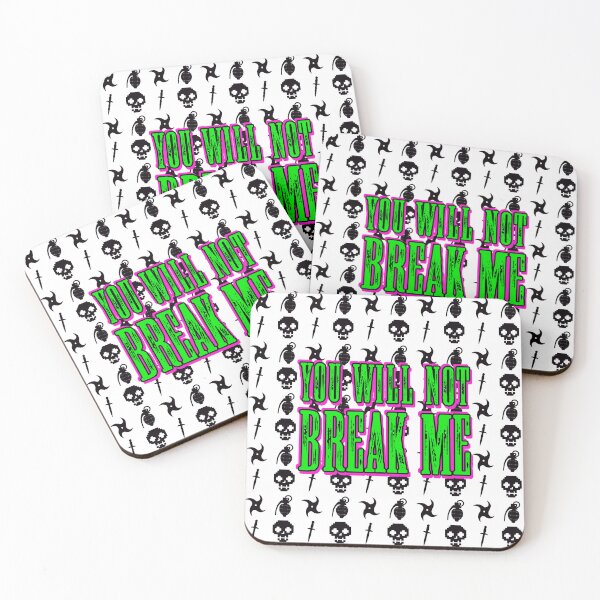 Item preview, Inquebrantable | Tipografía grunge desgastada | Regalo LitRPG designed and sold by RareSquareBearArts.