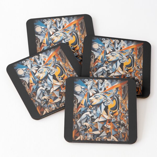 Item preview, Guernica - Fractalized B designed and sold by BettinaHendrix.