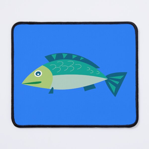 Item preview, GREEN FISH designed and sold by larissa-myrie.