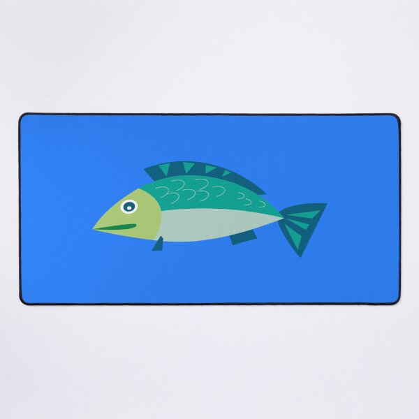 Item preview, GREEN FISH designed and sold by larissa-myrie.