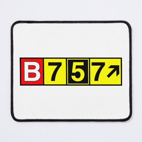 Item preview, B757 Jetliner Authentic Airport Sign - Aviation Graphic Art designed and sold by Magazine Combate.
