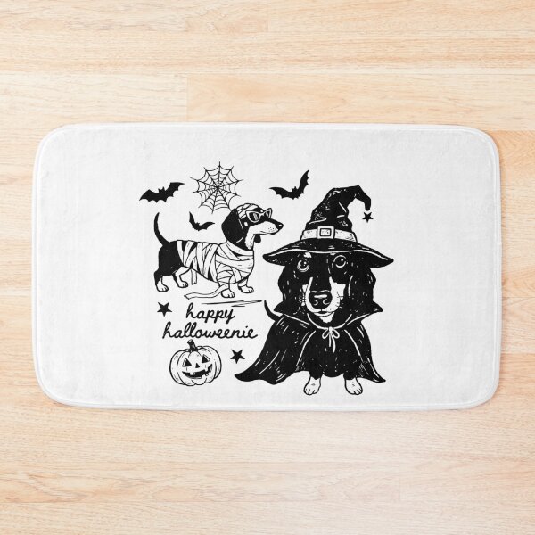 Item preview, Happy Halloweenie Dachshund Funny Wiener Dog Halloween Spooky Doxie Mom Costume Graphic Gift designed and sold by gunaone-design.