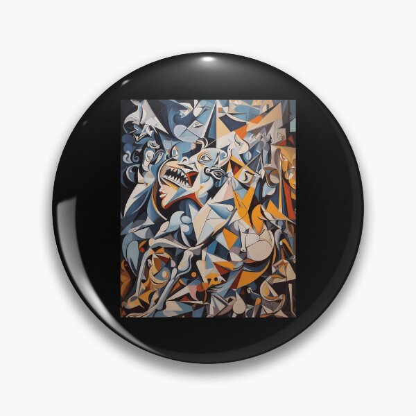 Item preview, Guernica - Fractalized designed and sold by BettinaHendrix.