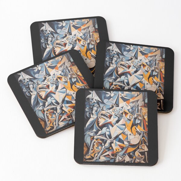 Item preview, Guernica - Fractalized designed and sold by BettinaHendrix.