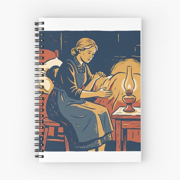 Item preview, Midwife Oil Lamp Screenprint designed and sold by eduardoroa22.