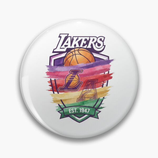 Item preview, Vintage Los Angeles Lakers Est 1947 Basketball Graphic designed and sold by BlasiseDS.