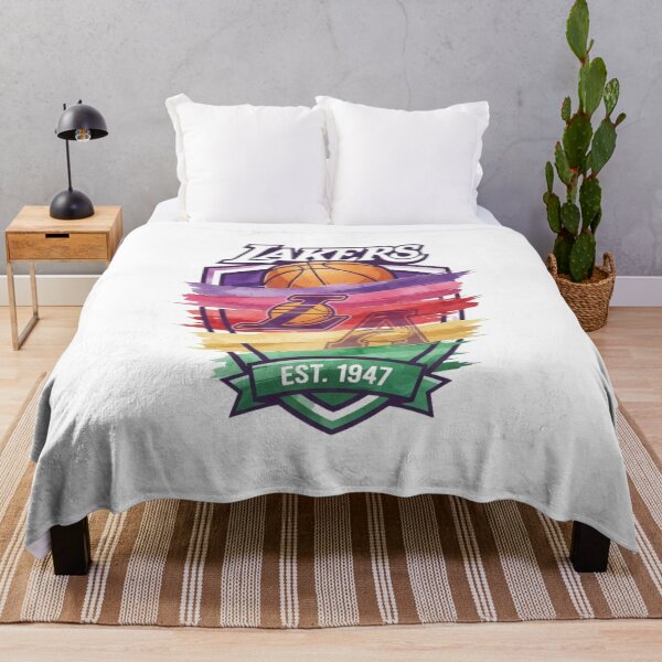 Item preview, Vintage Los Angeles Lakers Est 1947 Basketball Graphic designed and sold by BlasiseDS.