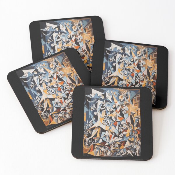 Item preview, Guernica - Fractalized A designed and sold by BettinaHendrix.