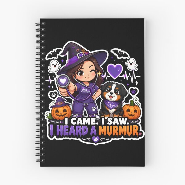 Item preview, I Came. I Saw. I Heard a Murmur — Veterinary Cardiology Halloween designed and sold by Bettybee00.