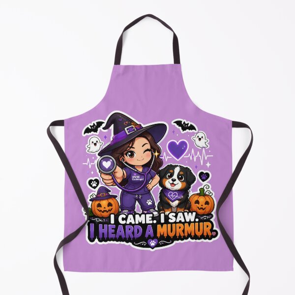 Item preview, I Came. I Saw. I Heard a Murmur — Veterinary Cardiology Halloween designed and sold by Bettybee00.