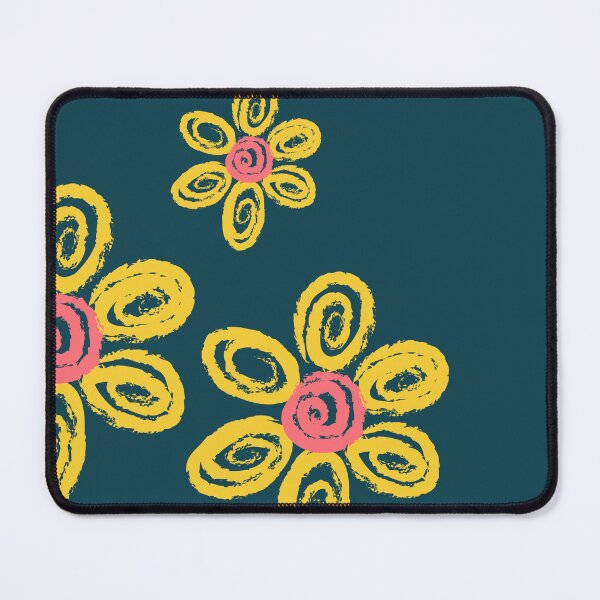 Item preview, Kindergarten Cute Art | Colorful Pink And Yellow Flowers designed and sold by LightPrints.