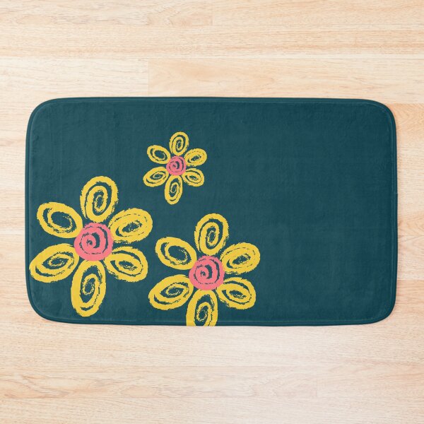 Item preview,  Kindergarten Cute Art | Colorful Pink And Yellow Flowers designed and sold by LightPrints.