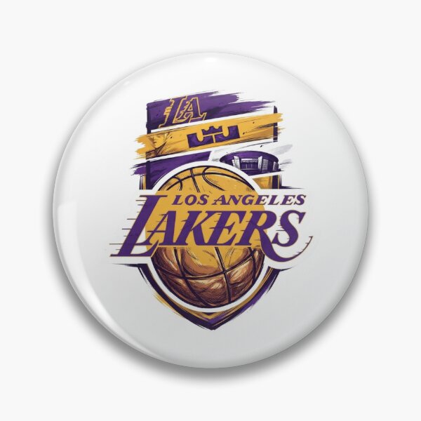 Item preview, Los Angeles Lakers Crown Basketball Emblem Art designed and sold by BlasiseDS.