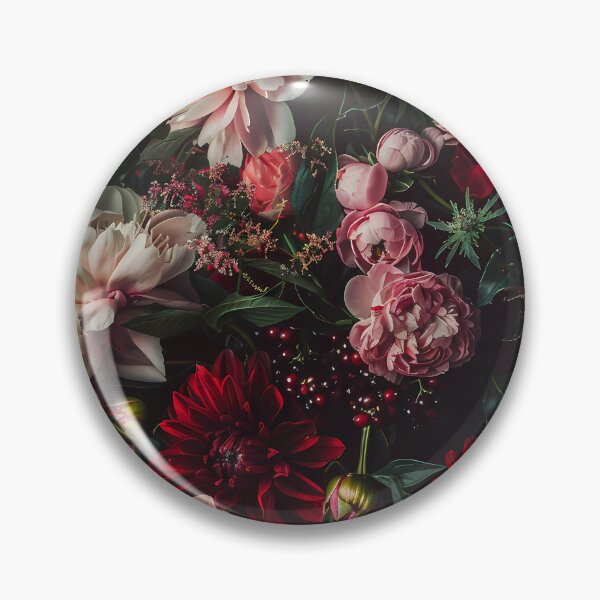 Item preview, Opulent Floral Still Lifes – Dark Romantic Vintage Wall Art designed and sold by Artdavesalzburg.