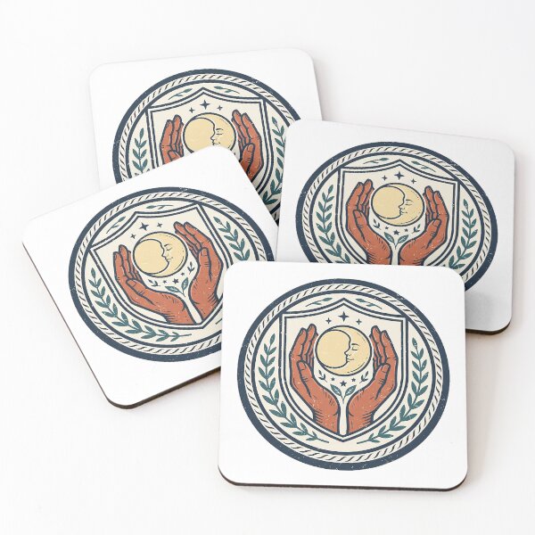 Item preview, Midwife Hands and Moon Crest designed and sold by eduardoroa22.