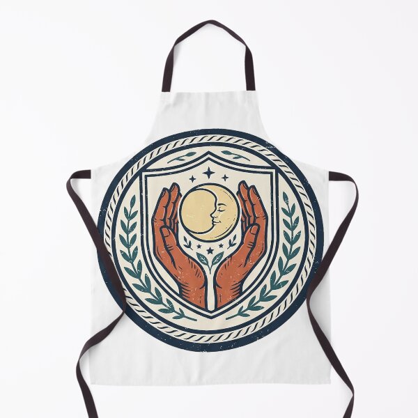 Item preview, Midwife Hands and Moon Crest designed and sold by eduardoroa22.